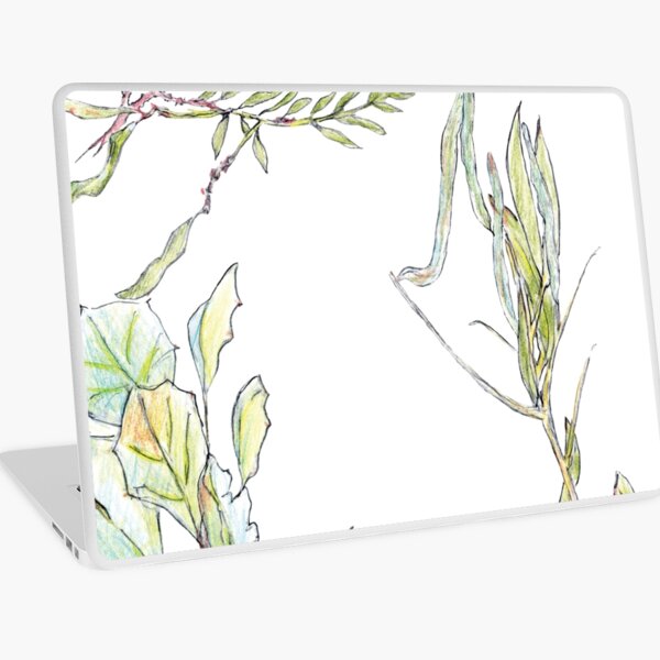 Australian Artwork - Leaves - Barkley, Highway, NT, Aus Laptop Skin