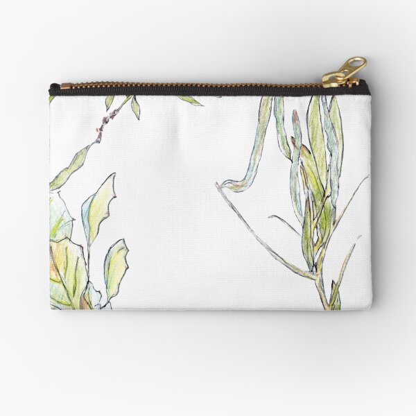 Australian Artwork - Leaves - Barkley, Highway, NT, Aus Zipper Pouch