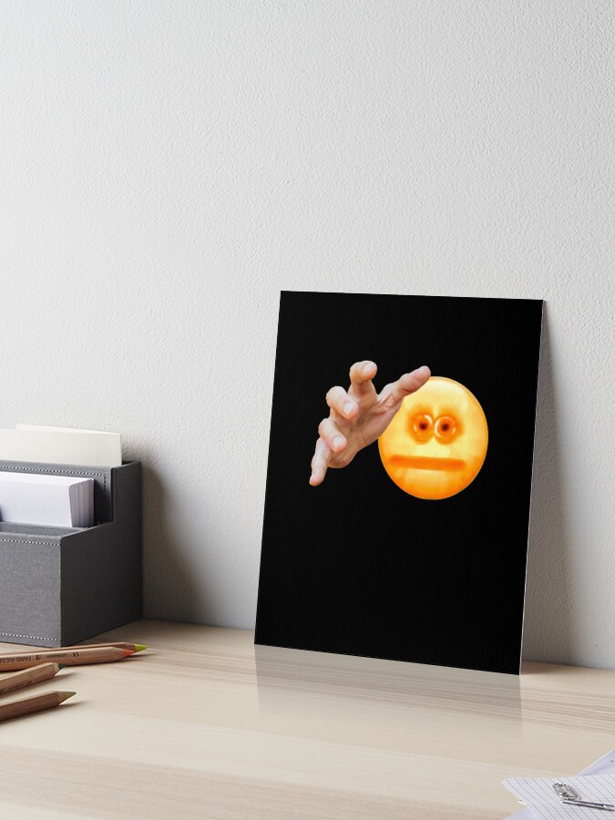 Cursed Emoji Meme Art Board Prints for Sale