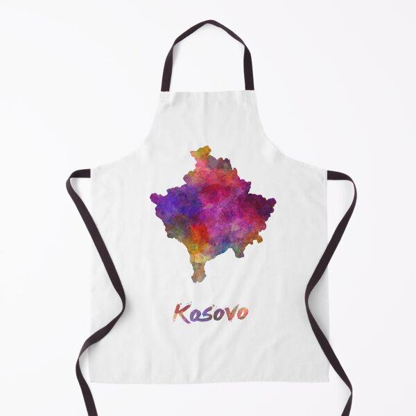 Item preview, Kosovo watercolor map designed and sold by paulrommer.