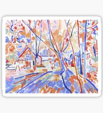 Garden at The Vine Inn Sticker