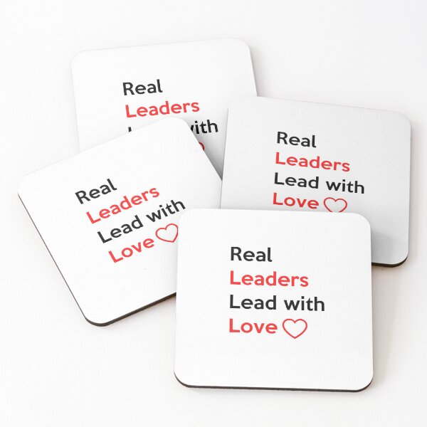 Item preview, Copy of Real Leaders Lead With Love designed and sold by Fioranoclthing.