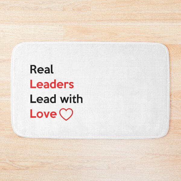 Item preview, Copy of Real Leaders Lead With Love designed and sold by Fioranoclthing.