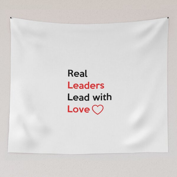 Item preview, Copy of Real Leaders Lead With Love designed and sold by Fioranoclthing.