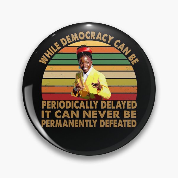 Item preview, While democracy can be periodically delayed it can never be permanently defeated vintage designed and sold by Kaliarizone.