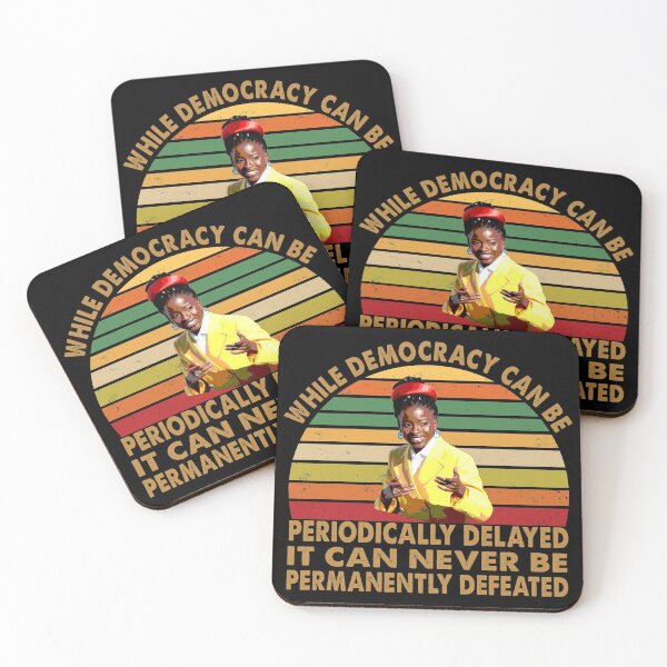 Item preview, While democracy can be periodically delayed it can never be permanently defeated vintage designed and sold by Kaliarizone.