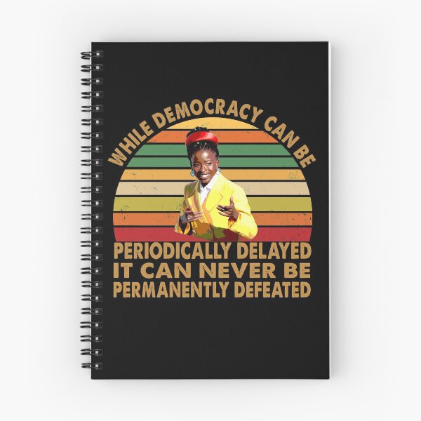 Item preview, While democracy can be periodically delayed it can never be permanently defeated vintage designed and sold by Kaliarizone.