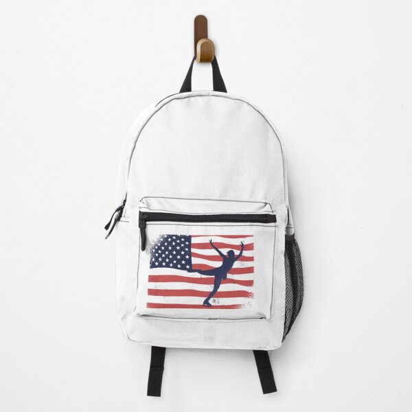 Item preview, Ice Skating Ice Skating Figure Skating USA Flag designed and sold by DerSenat.