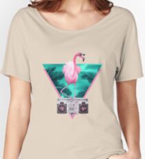Camiseta ancha Flamenco de Miami