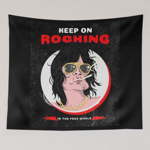 Item preview, Keep On Rocking In The Free World designed and sold by GarciaSharkey.