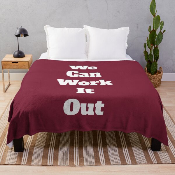 Item preview, We Can Work It Out designed and sold by QuotesDogma.