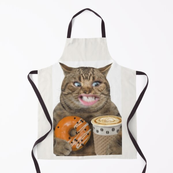 Item preview, Funny Cat, All I Need In Life - Coffee & Donuts designed and sold by House of Hartz by: Dominique11.