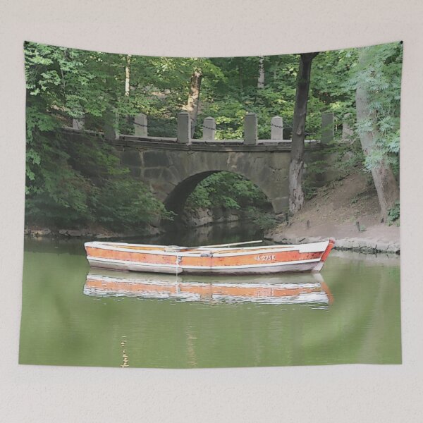 Item preview, Boat Rest at The Bridge designed and sold by Billgreen54.