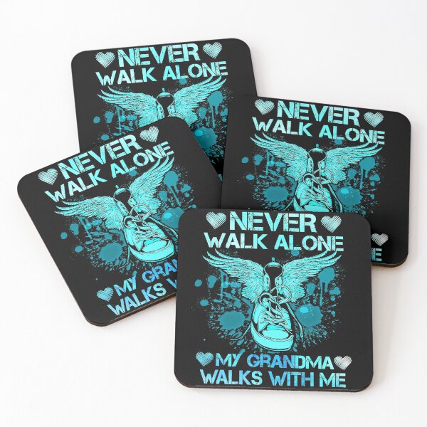 Item preview, Never Walk Alone My Gramdma Walks With Me gift for dad and mom whose daughter was in heaven, valentine gift designed and sold by davidcgonzale.