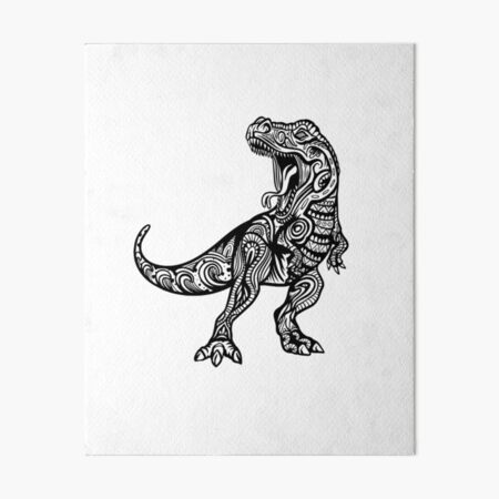 Download Mandala Dinosaurier T Rex Galeriedruck Von Dersenat Redbubble