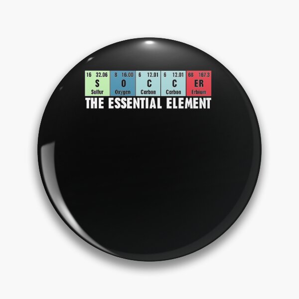 Item preview, Soccer The Essential Element Periodic Table designed and sold by Sinful Charm.