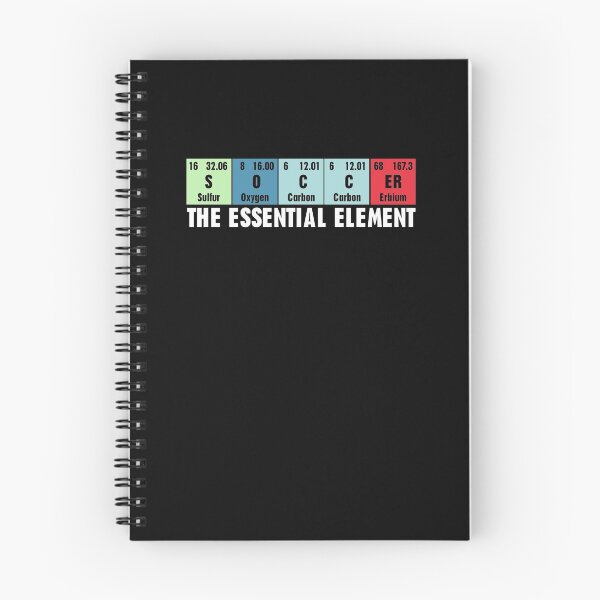 Item preview, Soccer The Essential Element Periodic Table designed and sold by Sinful Charm.
