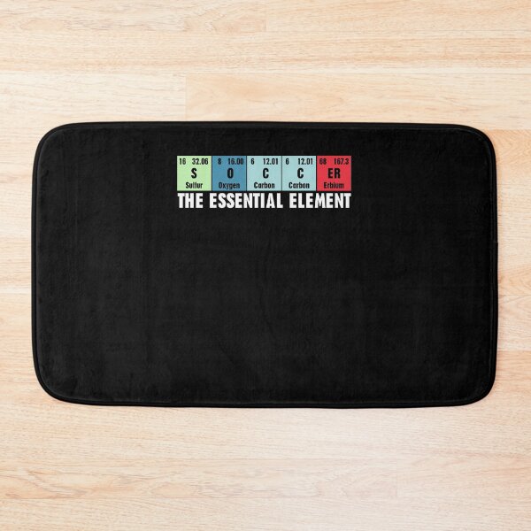 Item preview, Soccer The Essential Element Periodic Table designed and sold by Sinful Charm.