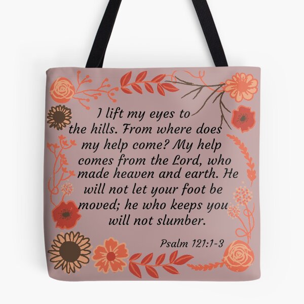 Item preview, Psalm 121:1-3 Bible Verse designed and sold by Sandra Le Roux.
