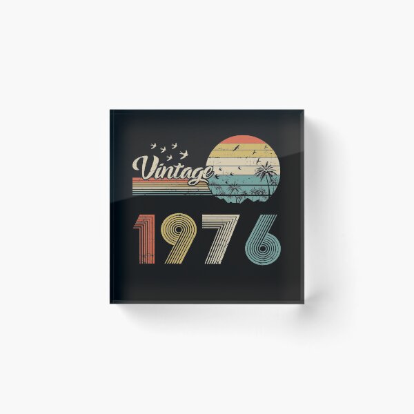 Item preview, Vintage 1976, Born in 1976 Birthday Retro Design,45th Birthday Gift, 45 Years Old designed and sold by MN-Shop0123.