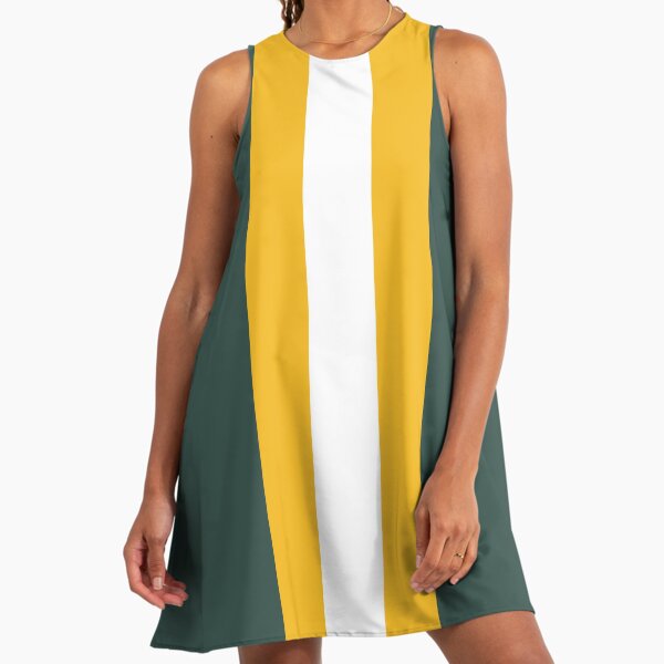 green bay dresses Green Leaf Print Mini Dress