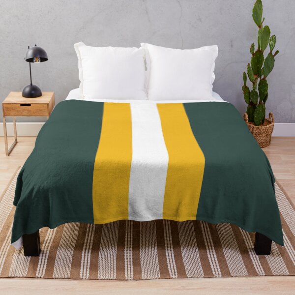 Item preview, Retro American Football Stripes Green Bay Green, Yellow, White  designed and sold by Sporting Colour.