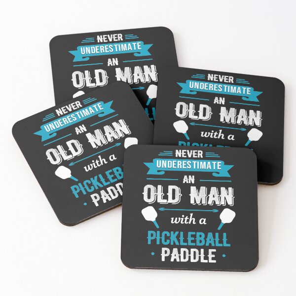 Item preview, Never Underestimate An Old Man With A Pickleball Paddle designed and sold by MichaelIdol.