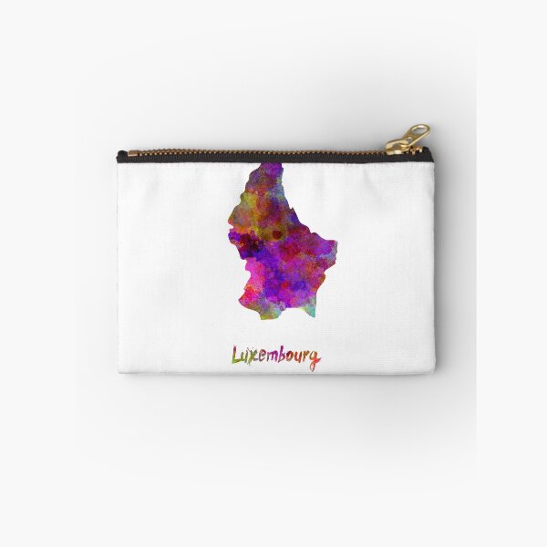 Item preview, Luxembourg watercolor map designed and sold by paulrommer.