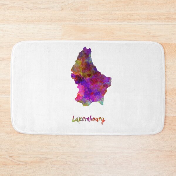 Item preview, Luxembourg watercolor map designed and sold by paulrommer.
