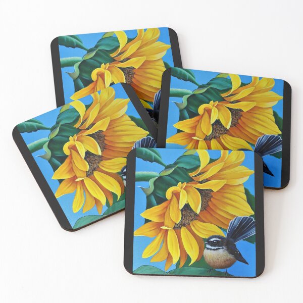 Item preview, Sunflower and Fantail designed and sold by artyone2.