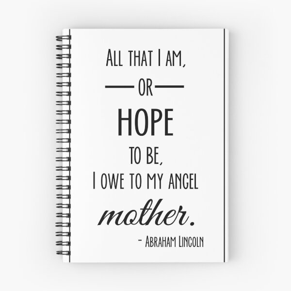 Item preview, All That I Am Or Hope To Be I Owe To My Angel Mother designed and sold by DeanBanbaster.