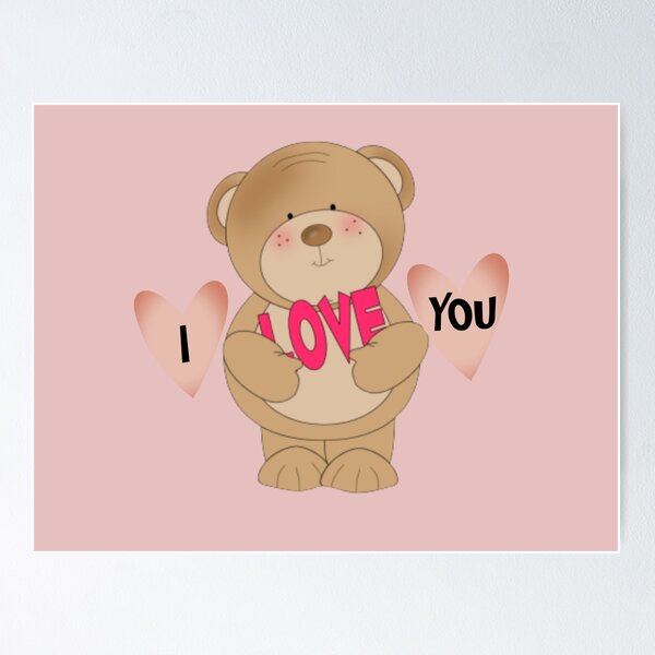 Item preview, I love You Bear designed and sold by HandyDesign22.