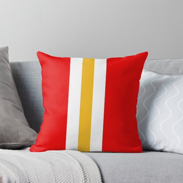 Item preview, Retro American Football Stripes Kansas Red, White, Yellow  designed and sold by Sporting Colour.