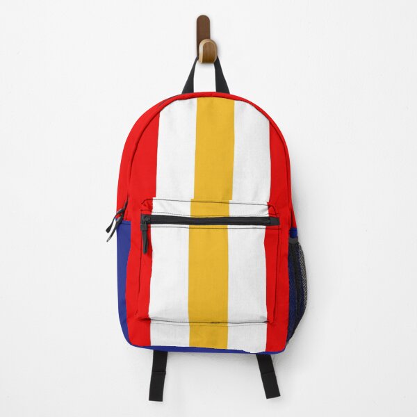 Item preview, Retro American Football Stripes Kansas Red, White, Yellow designed and sold by Sporting Colour.