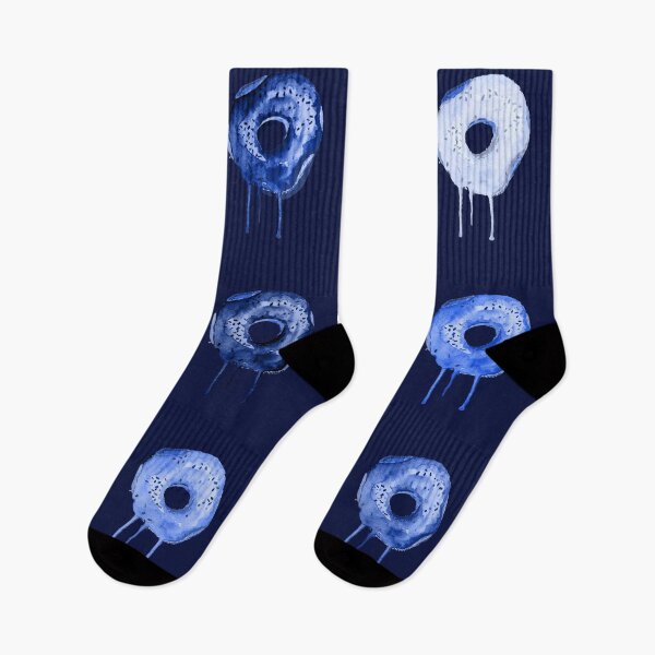 Artikelvorschau, Donut Ultramarine Marineblau Metallic Trendy Pack entworfen und verkauft von theinkypensieve.