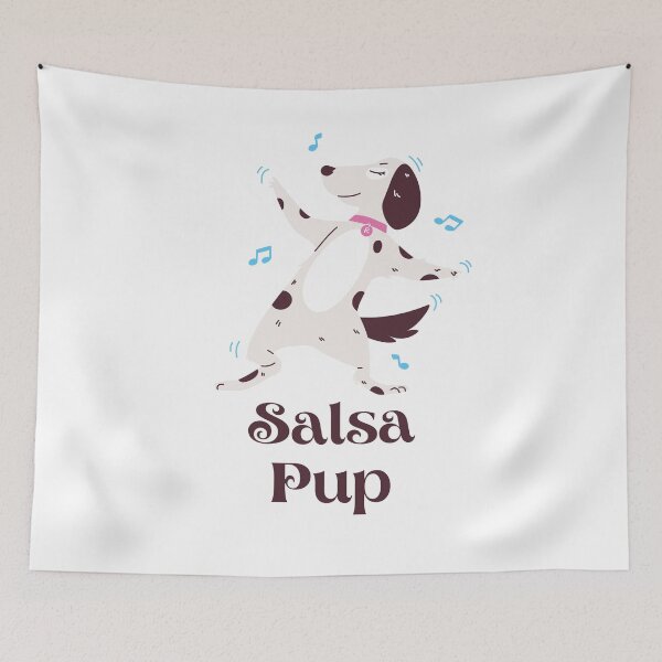Item preview, Salsa Pup - Puppy designed and sold by MerchActually.