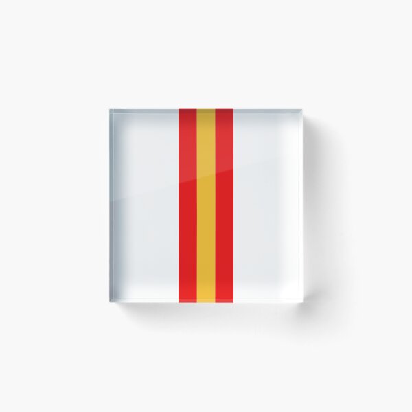 Item preview, Retro American Football Stripes Kansas White, Red, Yellow  designed and sold by Sporting Colour.