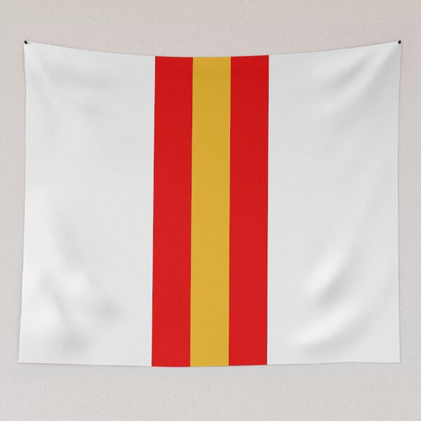 Item preview, Retro American Football Stripes Kansas White, Red, Yellow  designed and sold by Sporting Colour.