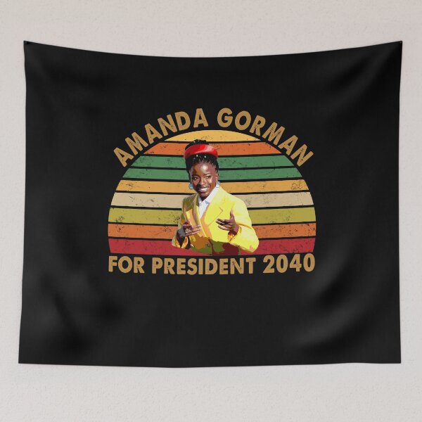 Item preview, AMANDA GORMAN for president 2040 designed and sold by Kaliarizone.