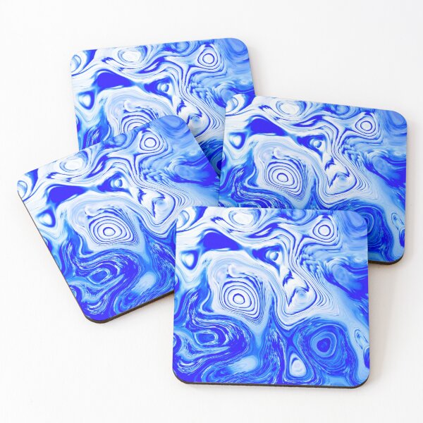 Item preview, Electric Blue Marble designed and sold by IgniteWithin.