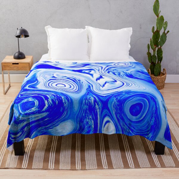 Item preview, Electric Blue Marble designed and sold by IgniteWithin.