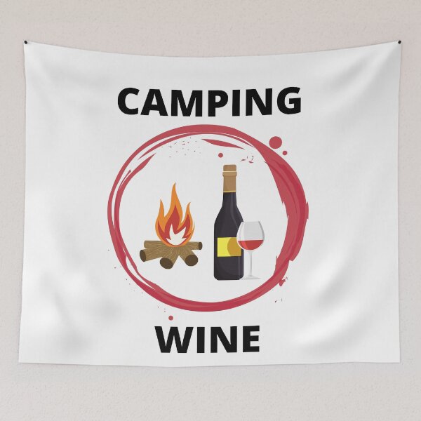 Item preview, camping and wine designed and sold by Zaibo.