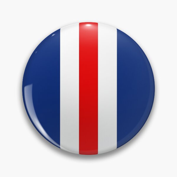 Item preview, Retro American Football Stripes Buffalo Blue, White, Red  designed and sold by Sporting Colour.
