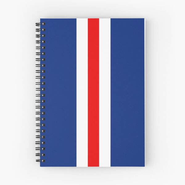 Item preview, Retro American Football Stripes Buffalo Blue, White, Red  designed and sold by Sporting Colour.