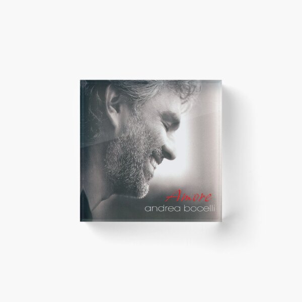 Item preview, Andrea Bocelli amor designed and sold by MaryAmico.