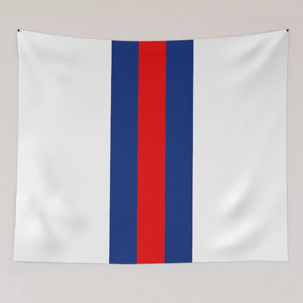 Item preview, Retro American Football Stripes Buffalo White, Blue, Red  designed and sold by Sporting Colour.
