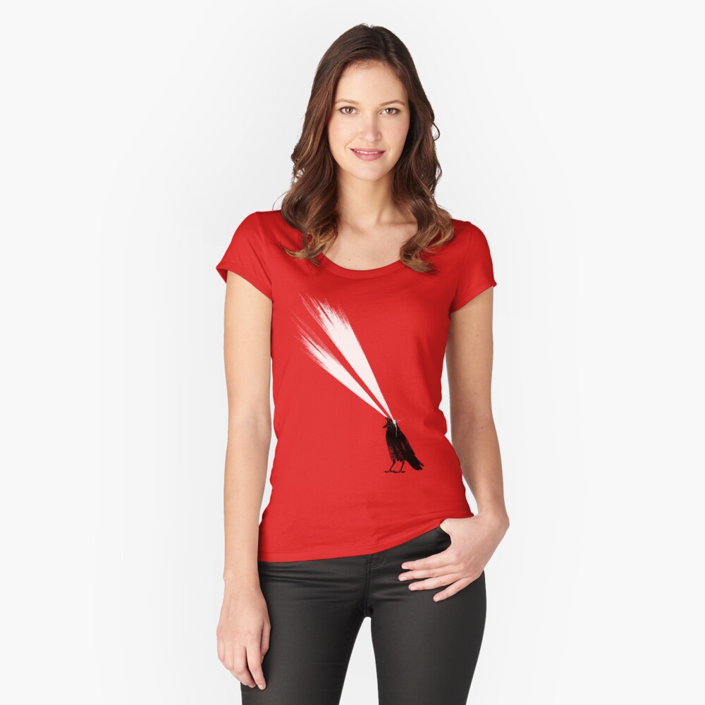 Item preview, Fitted Scoop T-Shirt designed and sold by robertfarkas.