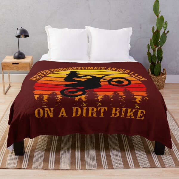 Item preview, never underestimate an old lady on a dirt bike designed and sold by Soithside87.