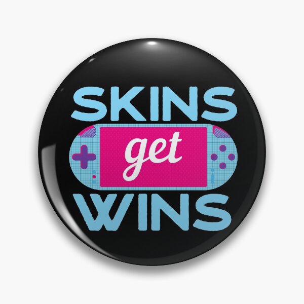 Item preview, Skins get wins - PSP designed and sold by MerchActually.