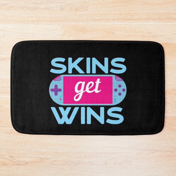 Item preview, Skins get wins - PSP designed and sold by MerchActually.